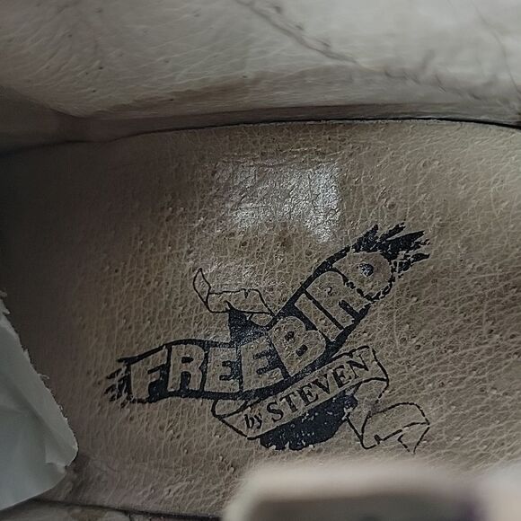 Freebird By Steven Detroit Cream Women's Booties - Picture 5 of 16